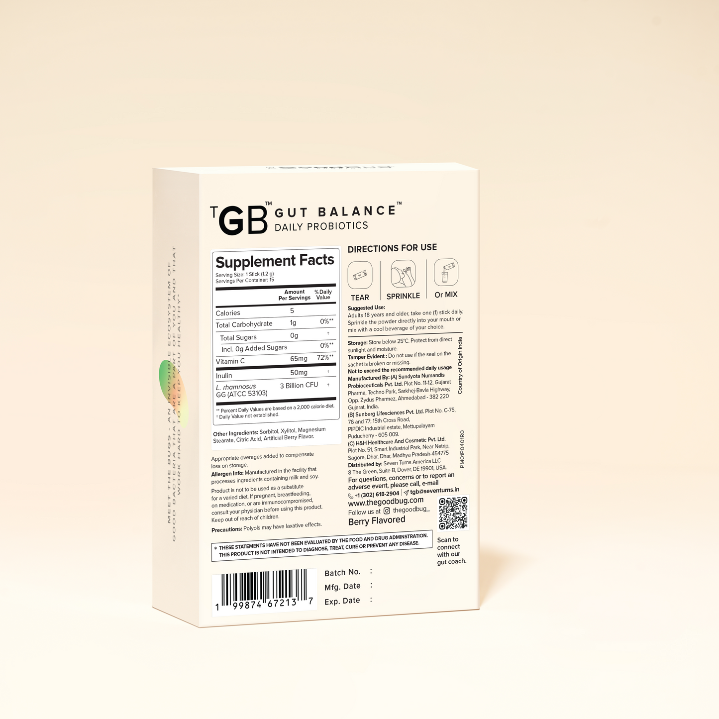 Gut Balance | Improves Gut Health