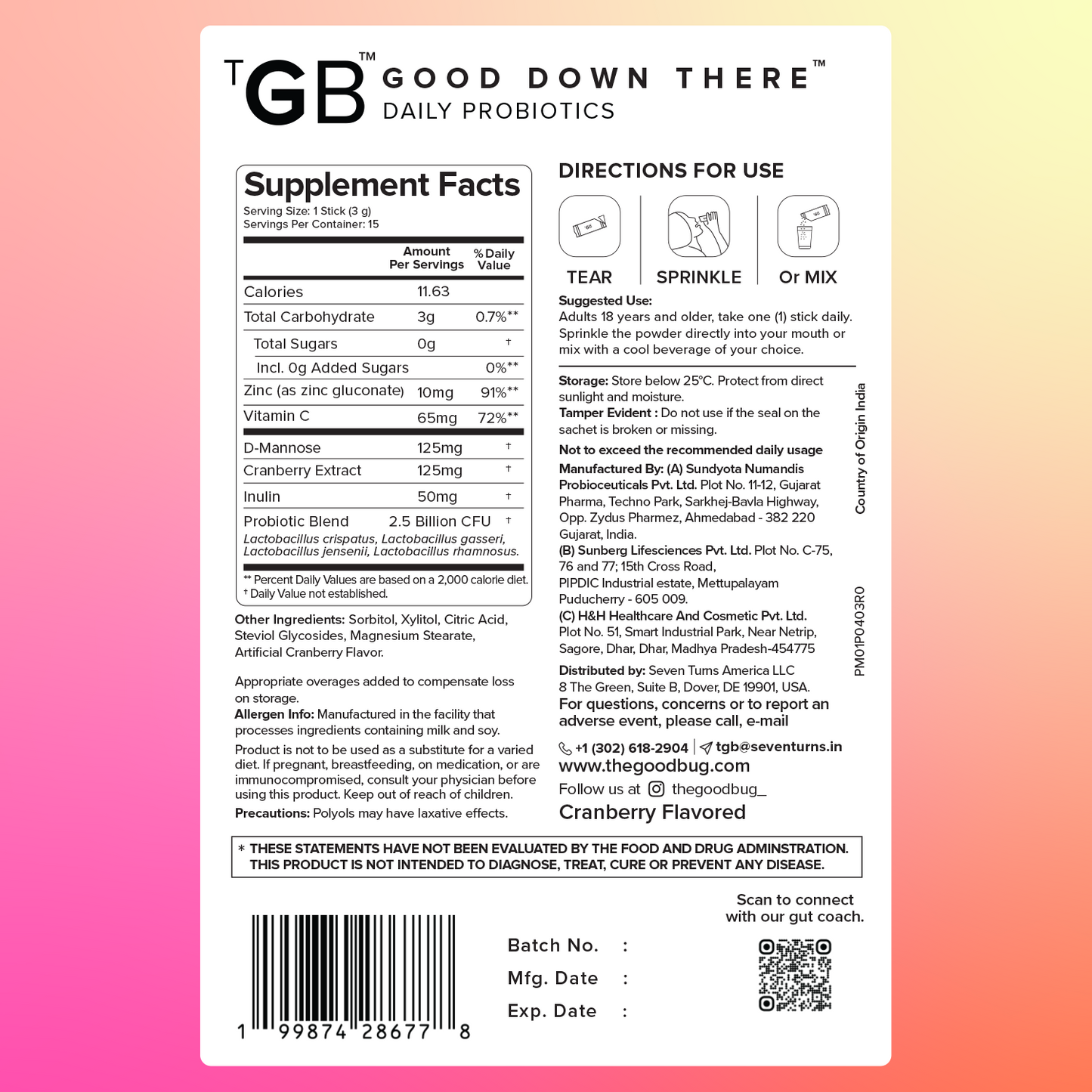 Good Down There | Supports Vaginal Health